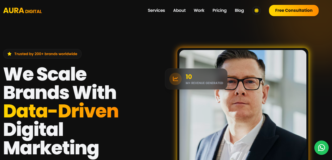 Modern Digital Marketing Website